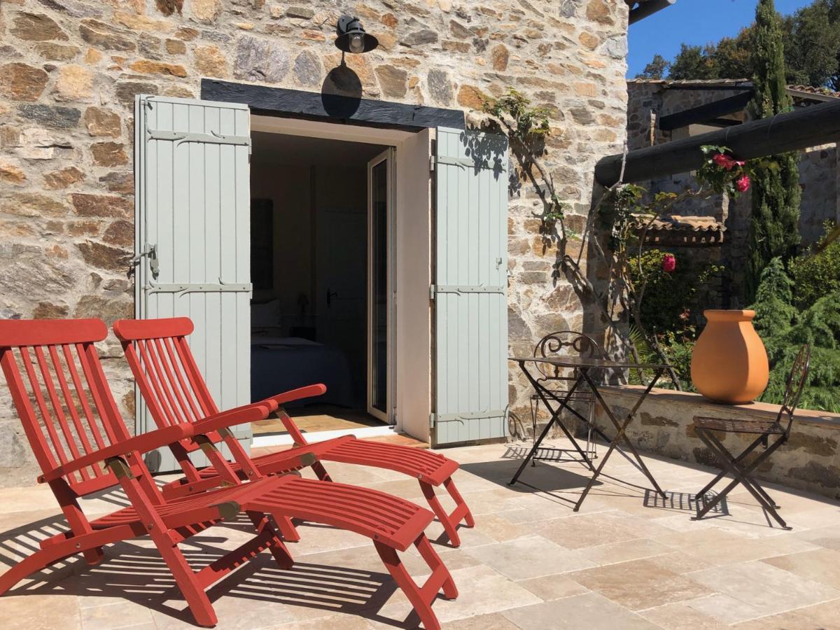 Les Aurochs Bed and Breakfast Grimaud Eksteriør billede